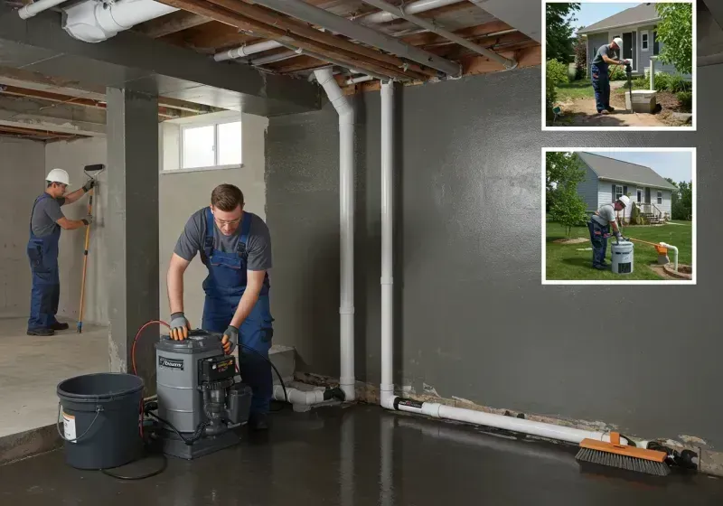 Basement Waterproofing and Flood Prevention process in Hancock County, GA